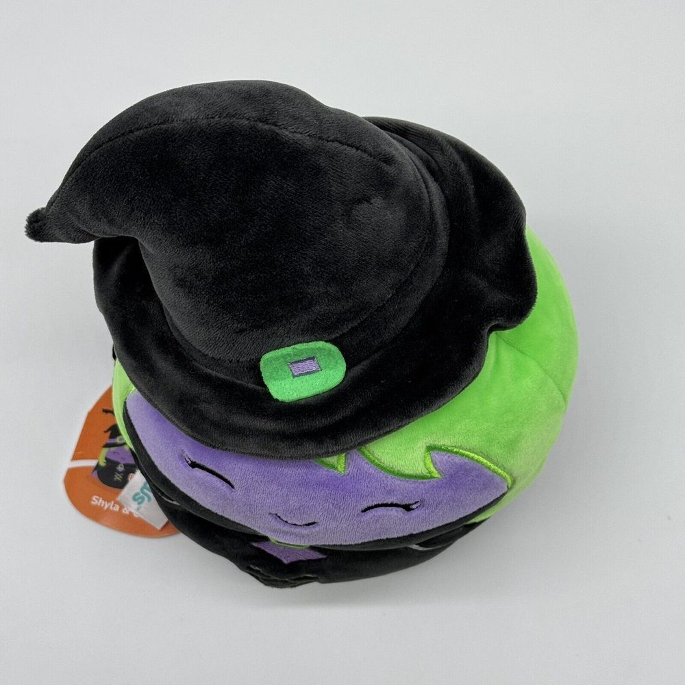 Squishmallows Flipamallow 2in1 Shyla Witch Flip To Gildie Spider Plush NWT 2022 - Picture 7 of 16